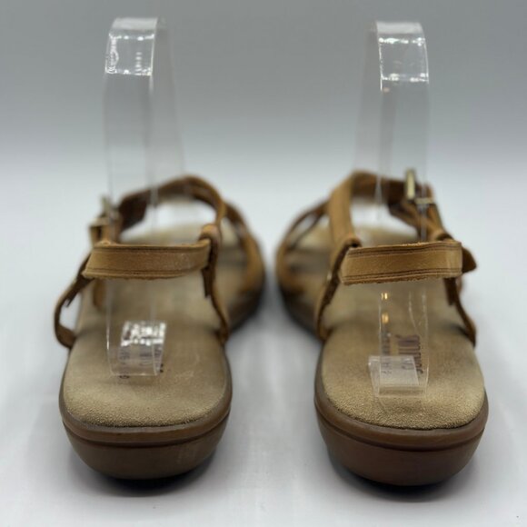 G.H. Bass & Co. Women's Margie Leather Sandal Tan Lt. Brown Size 7.5W - Picture 5 of 9